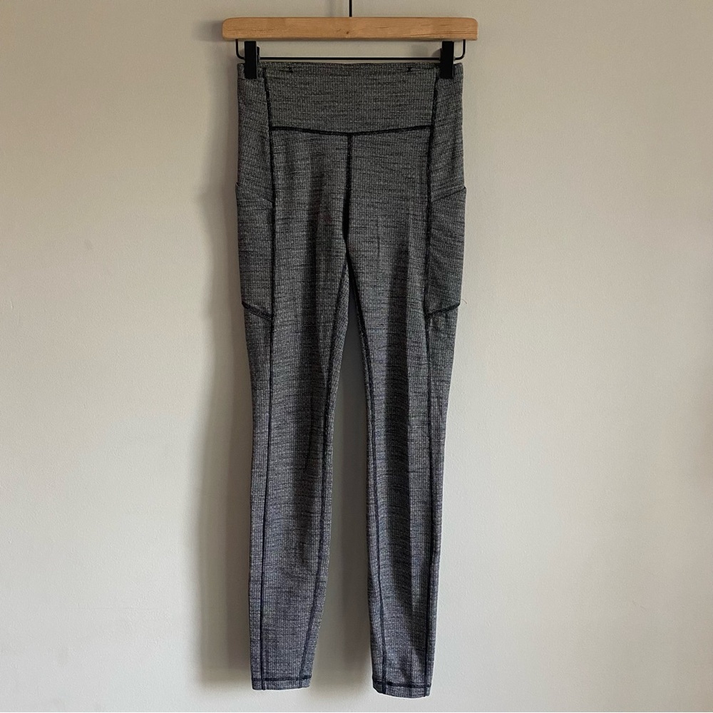 Lululemon Lululemon Speed Up Tight 28" Full-On Luxtreme Legging Variegated Black